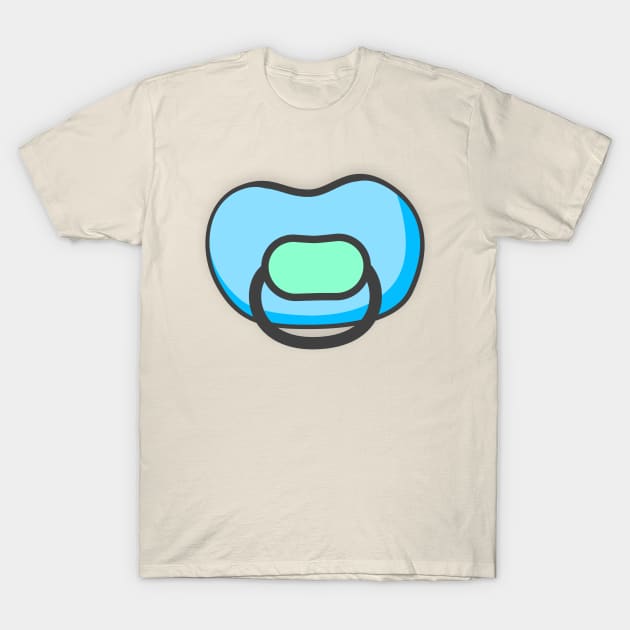 Baby pacifier T-Shirt by jurgen